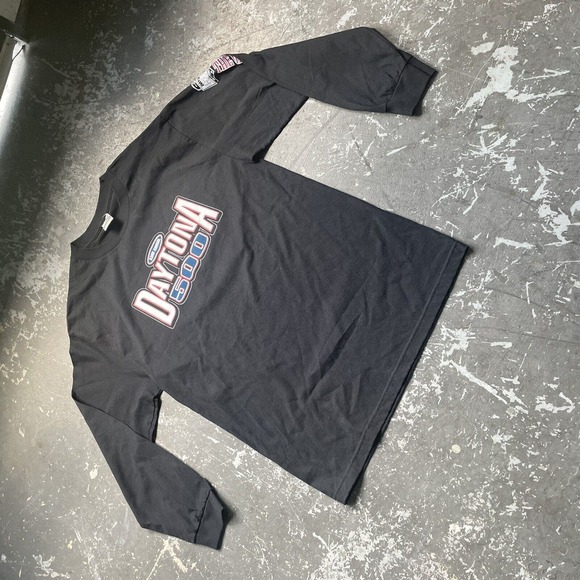 DAYTONA 500 2011 Two Sided EVENT LOGO T-SHIRT SIZE LARGE THE GREAT AMERICAN RACE - Picture 6 of 8